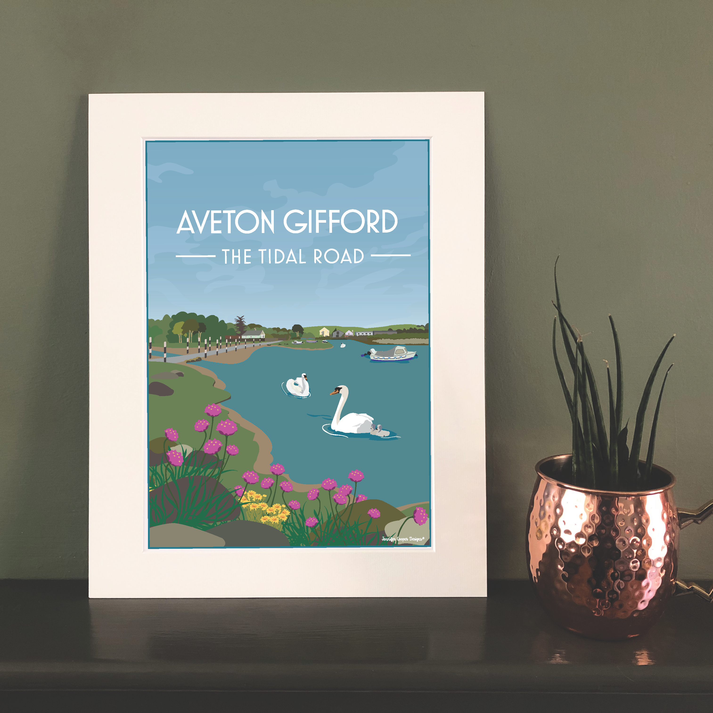 Aveton Gifford Tidal Road