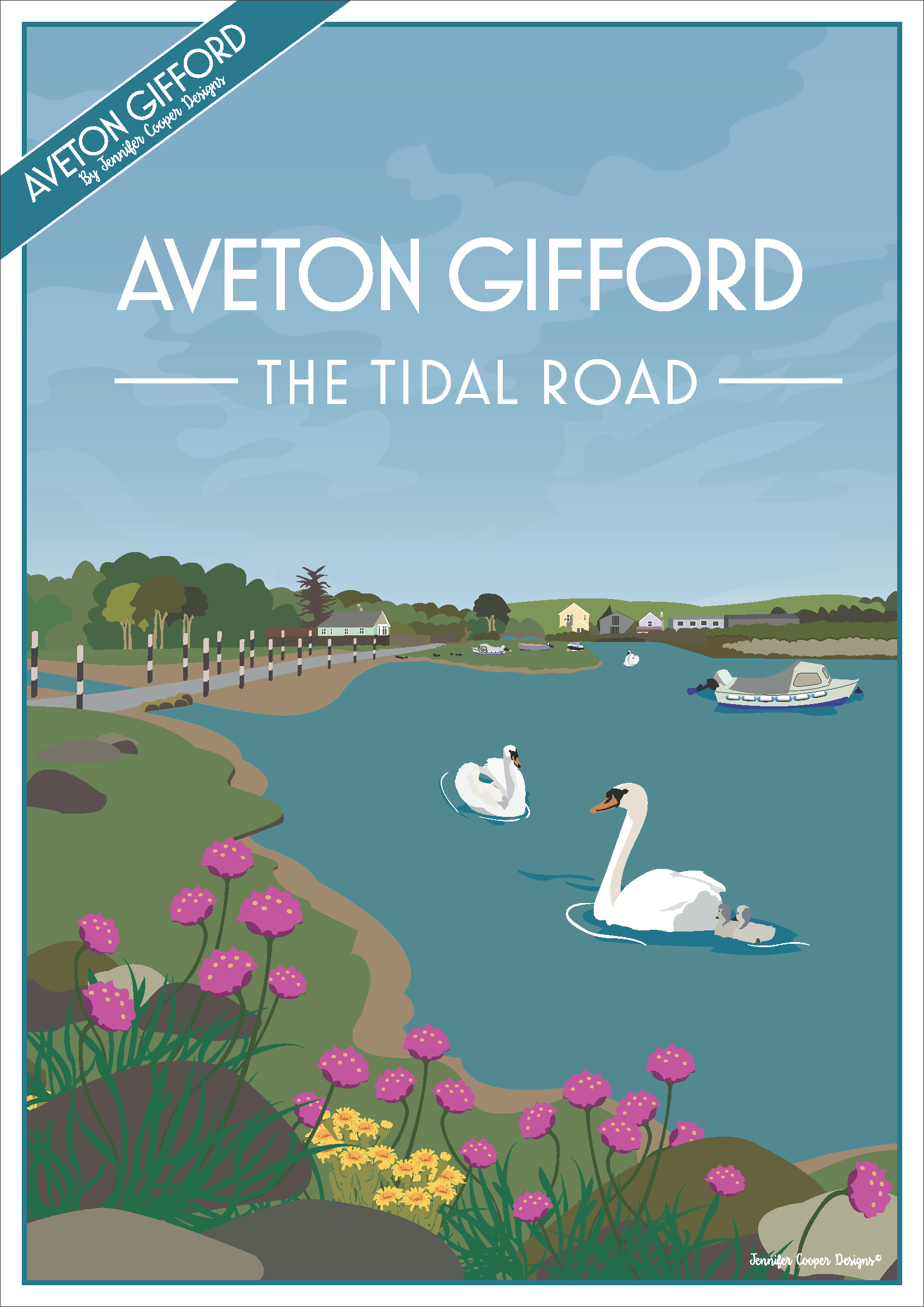 Aveton Gifford Tidal Road