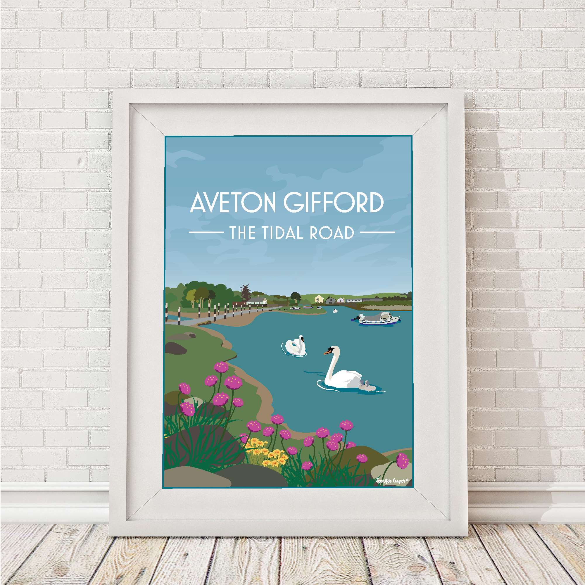 Aveton Gifford Tidal Road