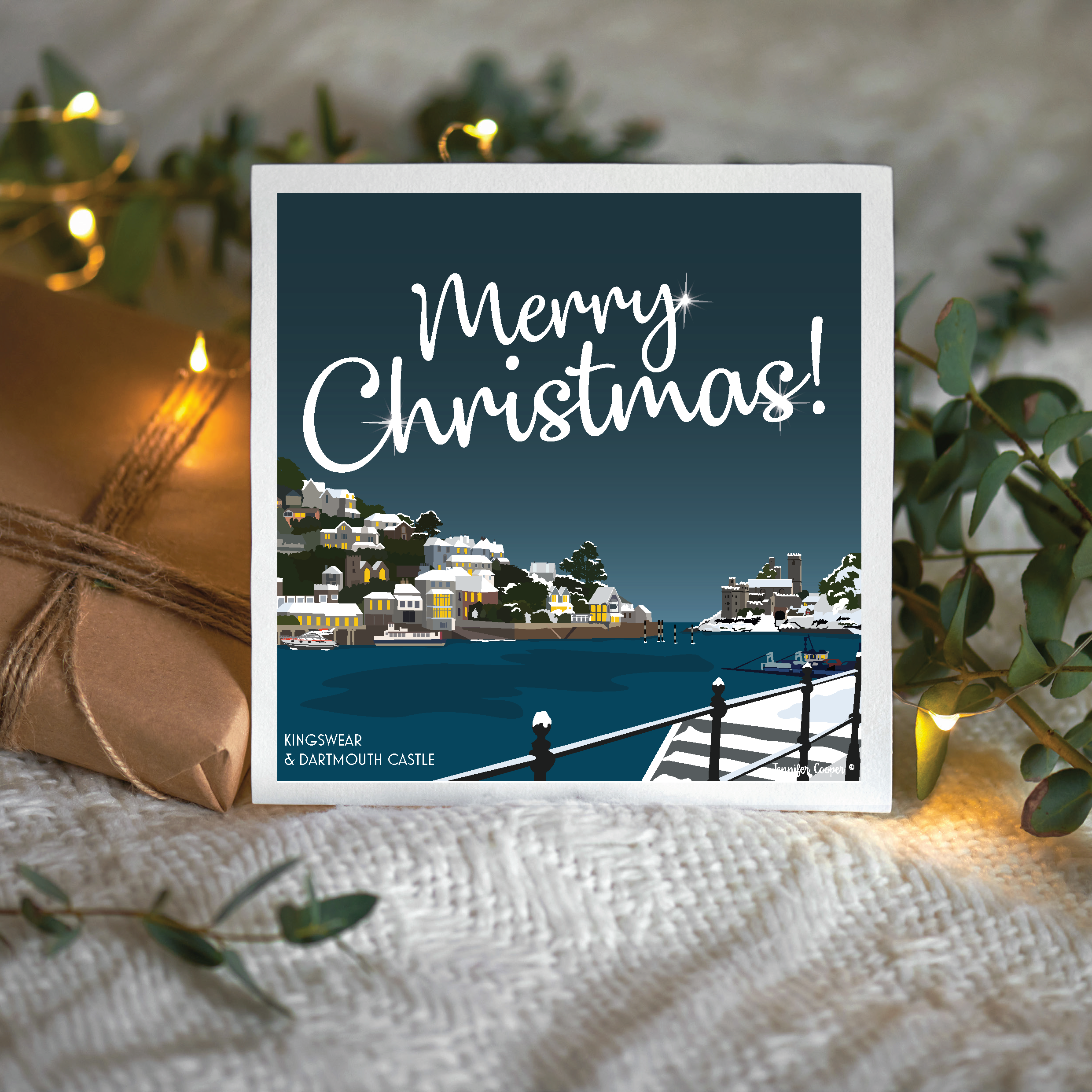 Kingswear Christmas Cards | Pack of FIVE