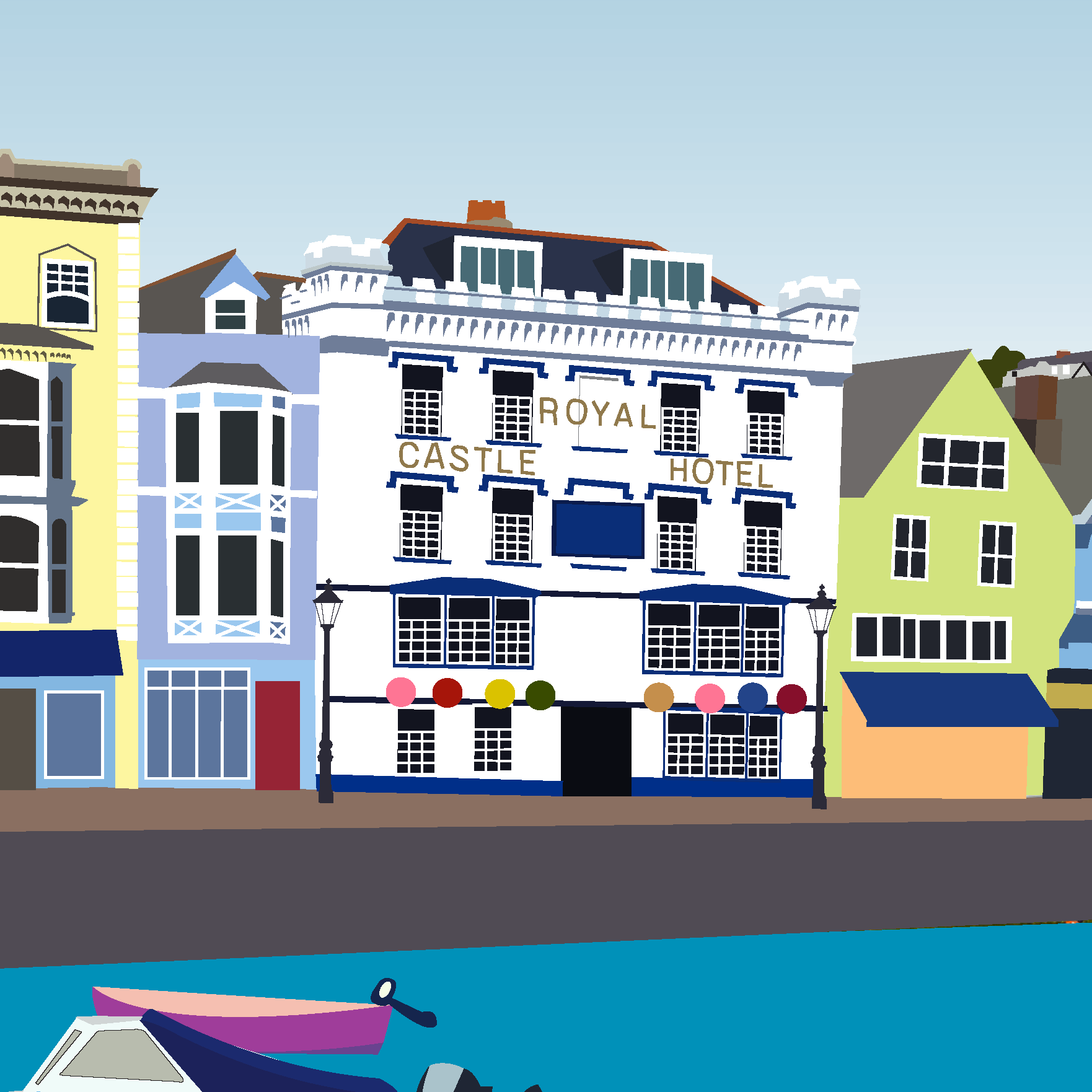 Dartmouth greeting cards (Pack of 5)