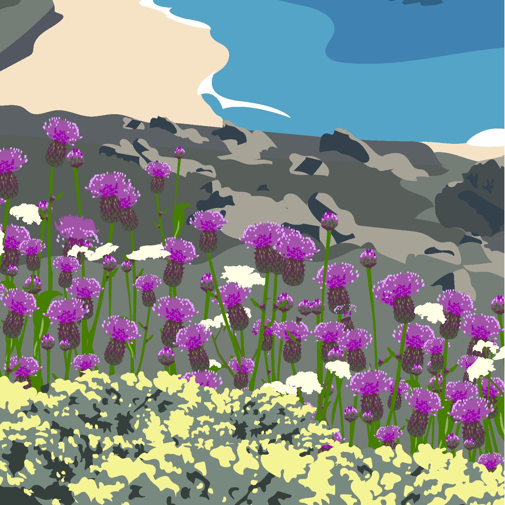 Isles of Scilly greeting cards (Pack of 5)