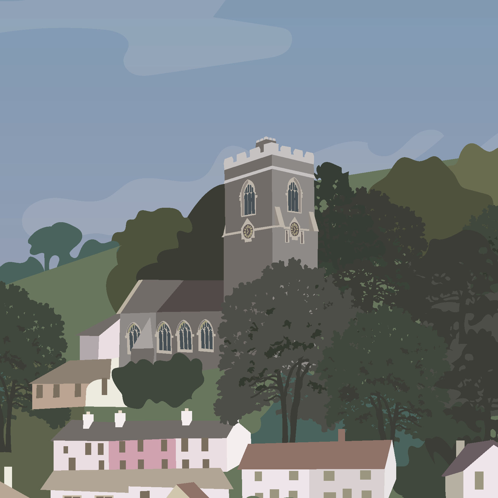 Noss Mayo greeting card (Pack of 5)