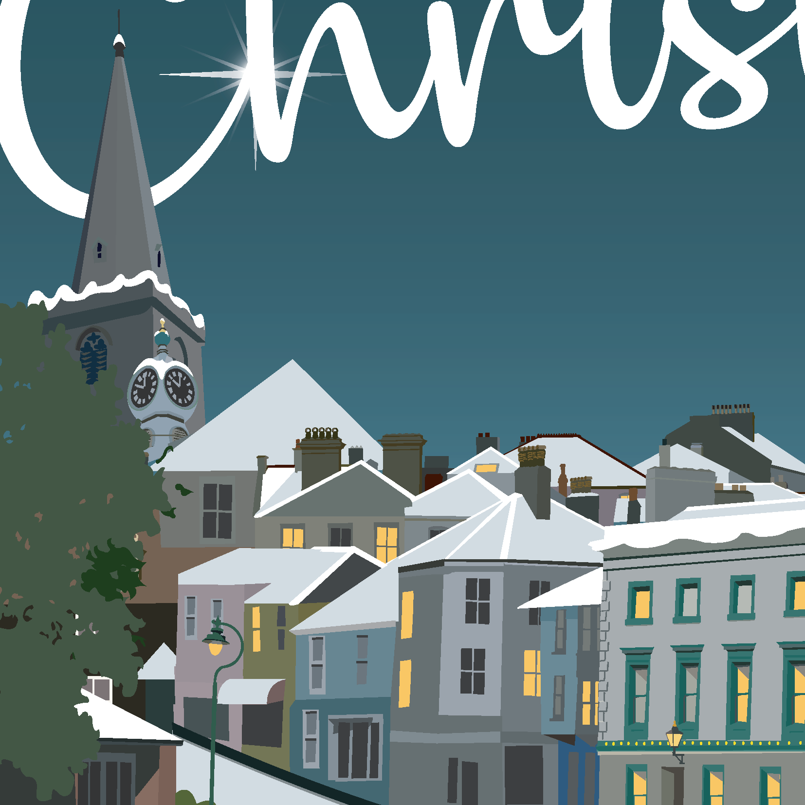 Kingsbridge Christmas Cards | Pack of FIVE