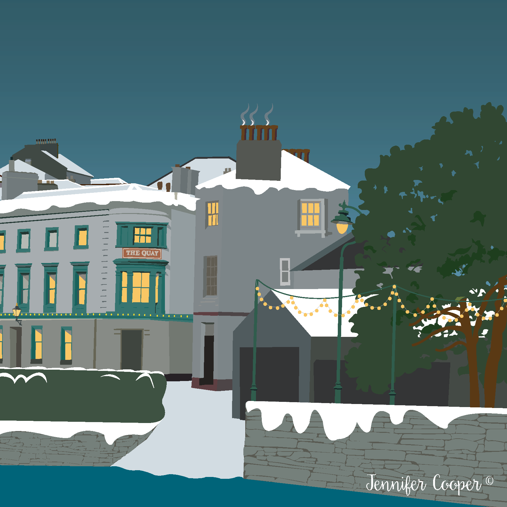 Kingsbridge Christmas Cards | Pack of FIVE