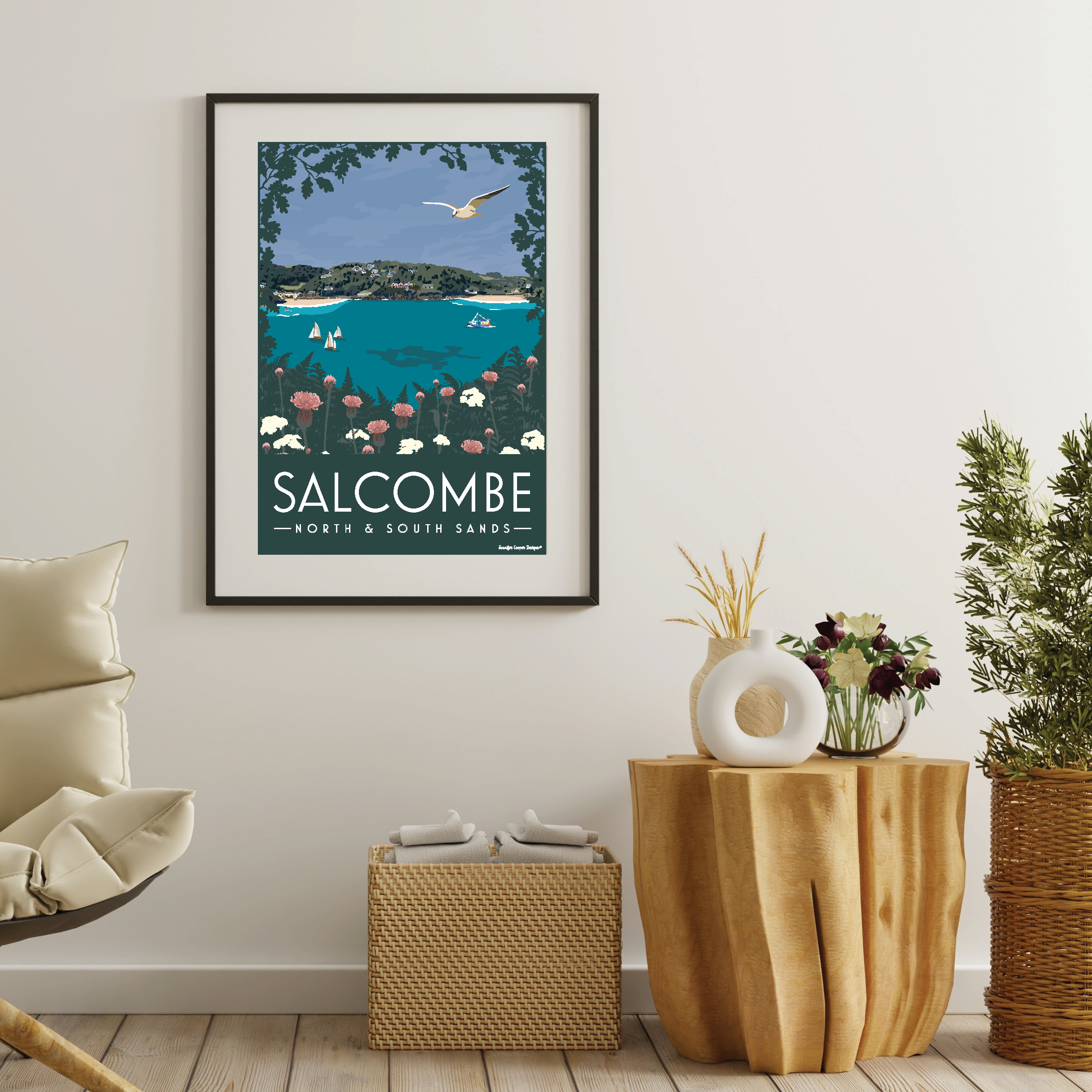 Salcombe - North and South Sands Beaches