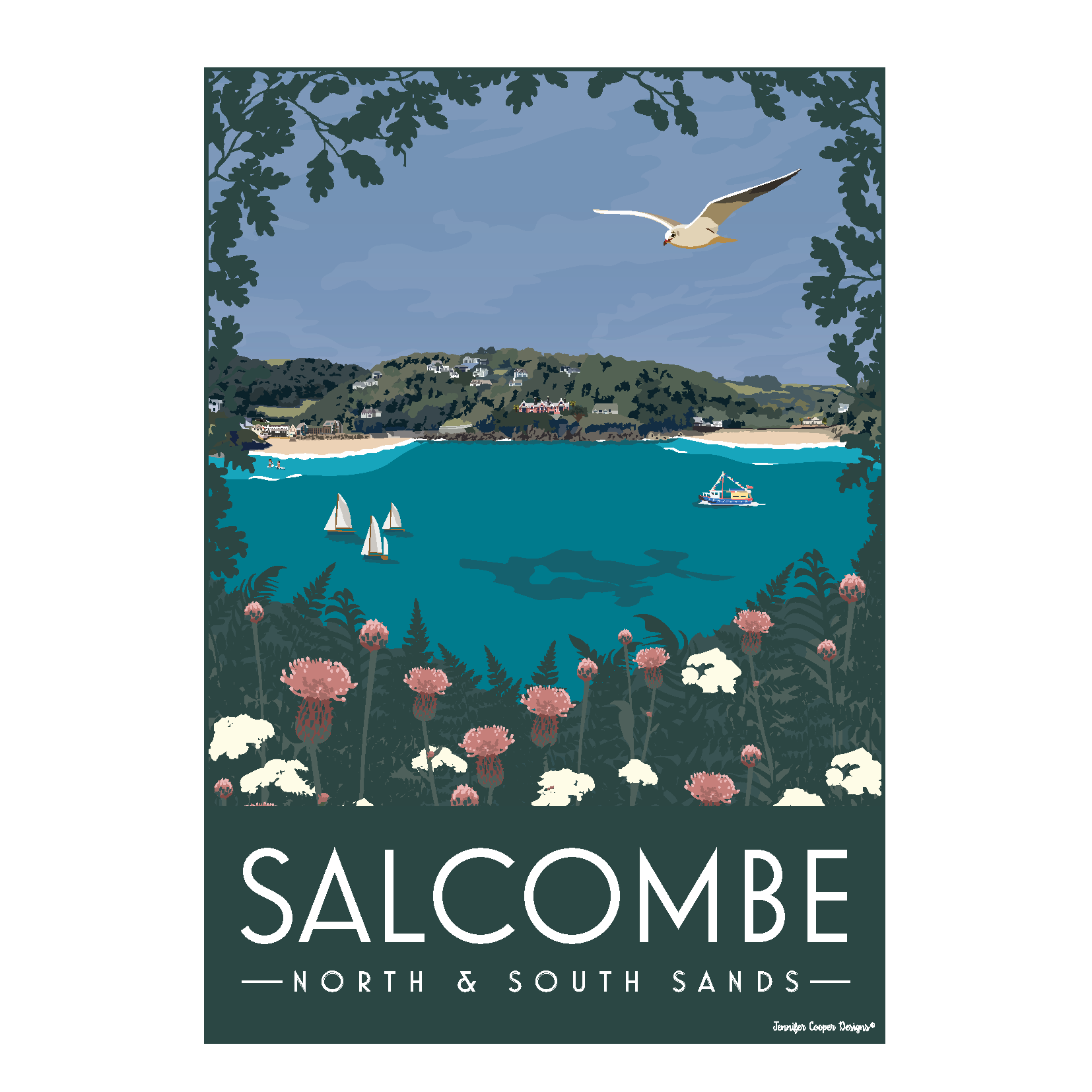 Salcombe - North and South Sands Beaches