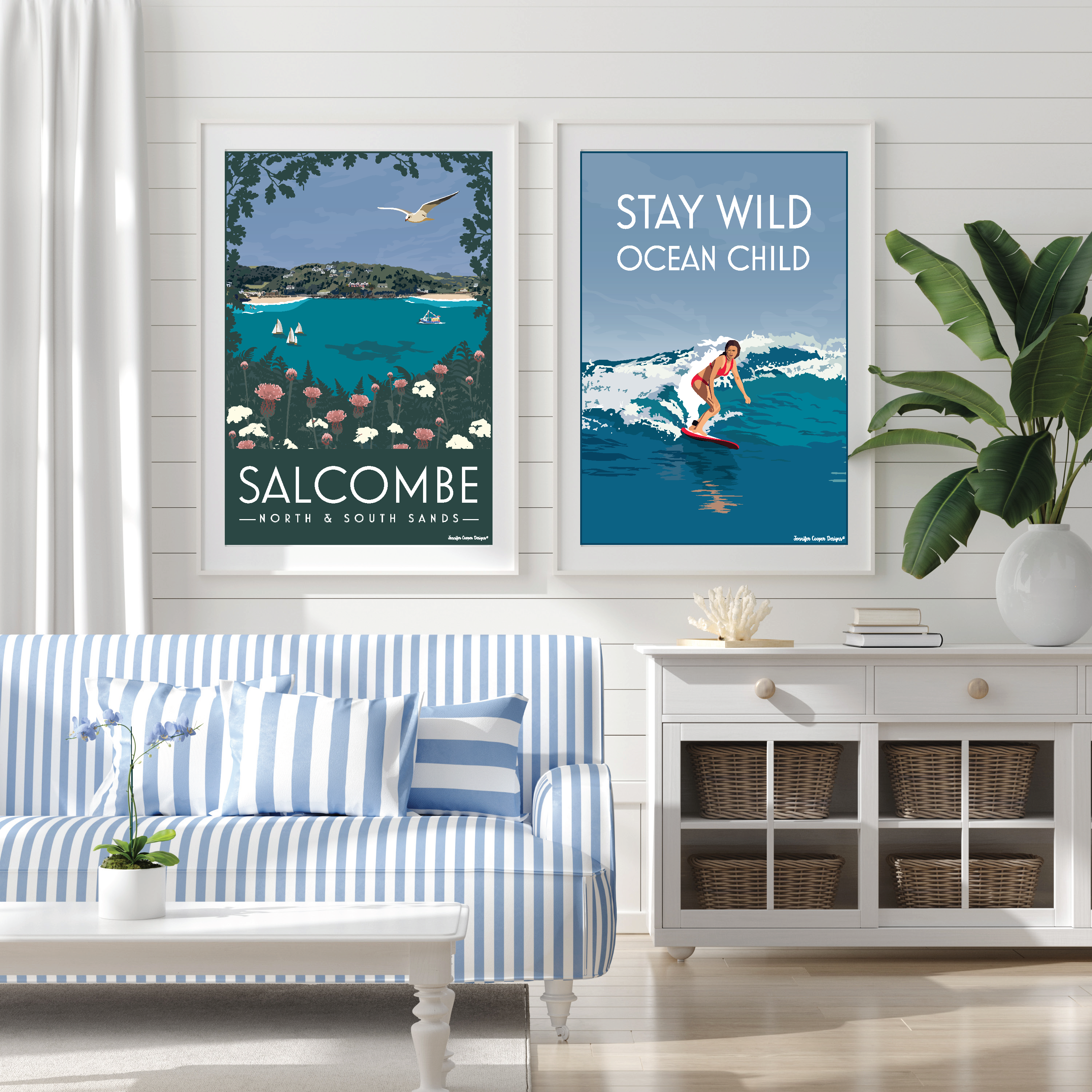 Salcombe - North and South Sands Beaches