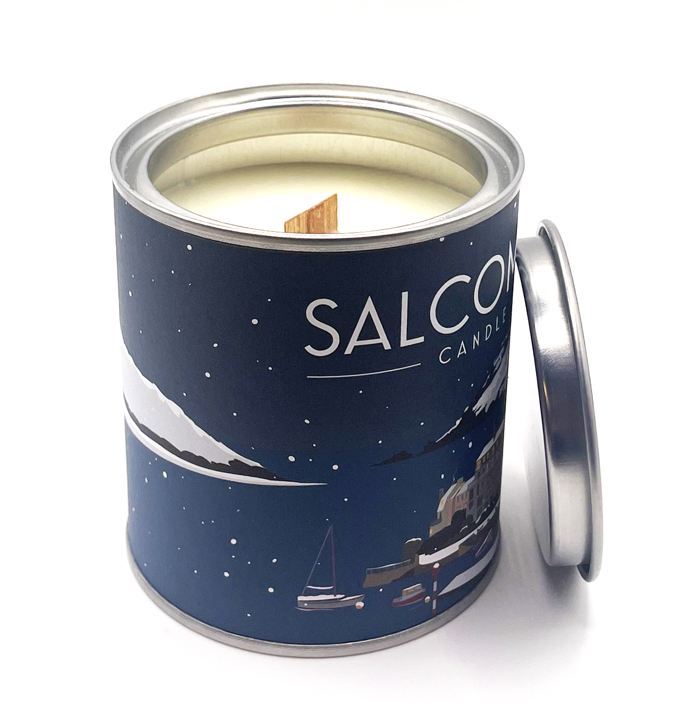 Salcombe Christmas Candle
