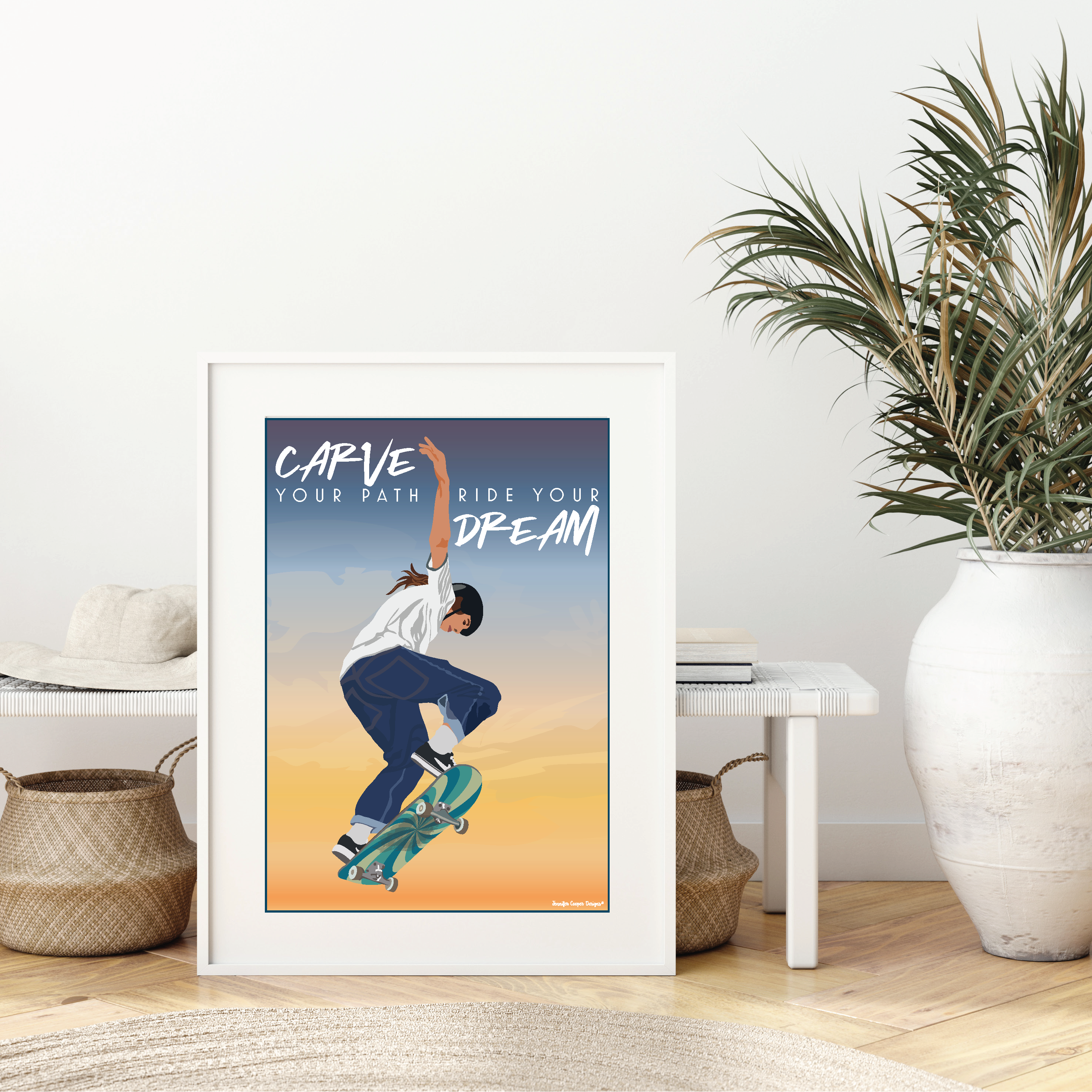 Carve Your Path, Ride Your Dreams - Skater