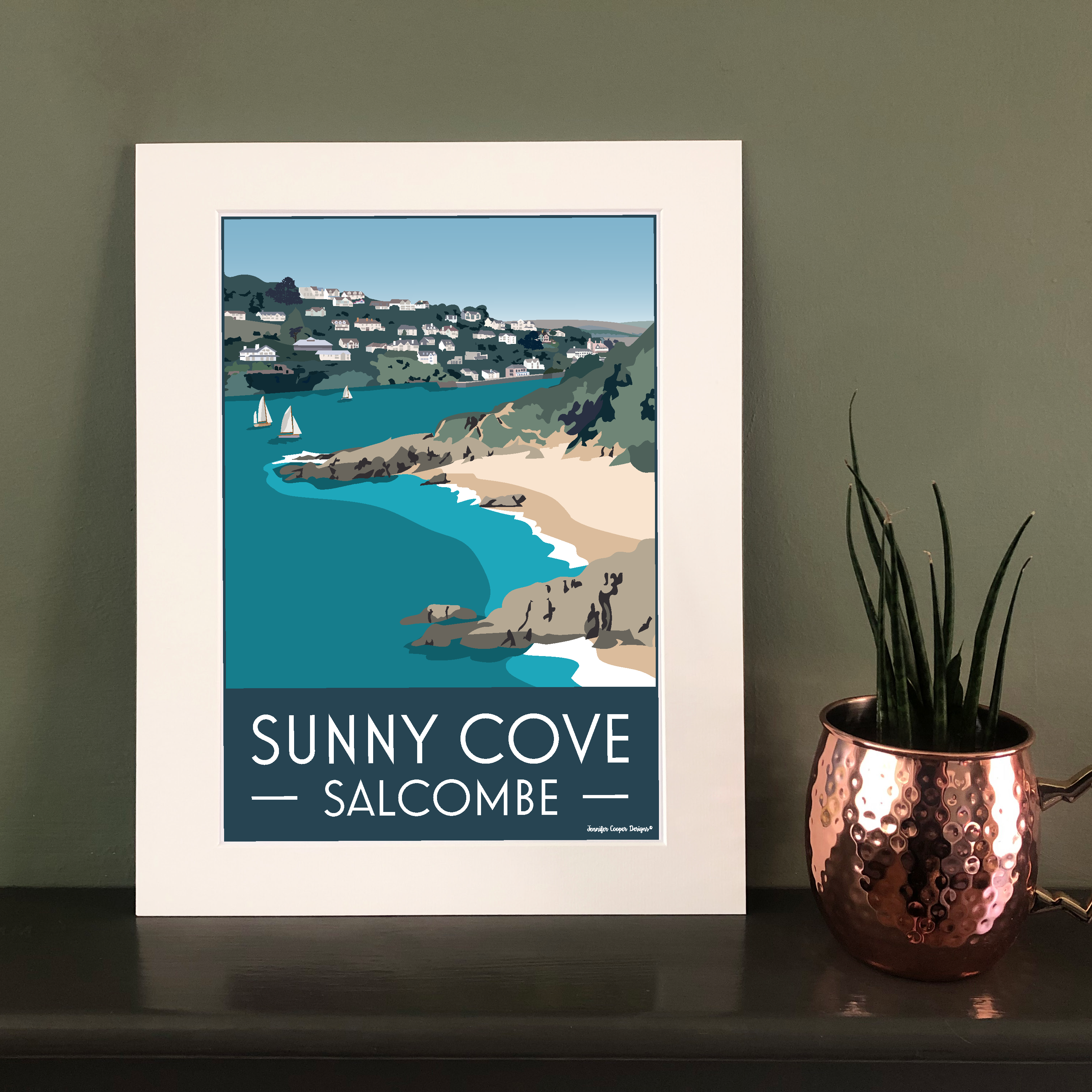 Sunny Cove and Salcombe