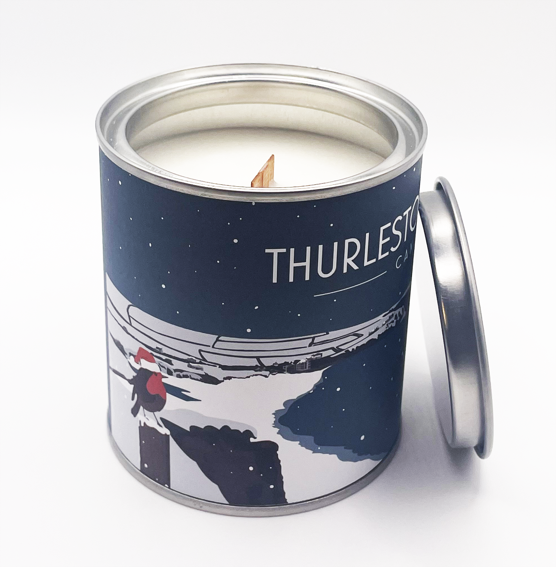 Thurlestone Rock Christmas Candle