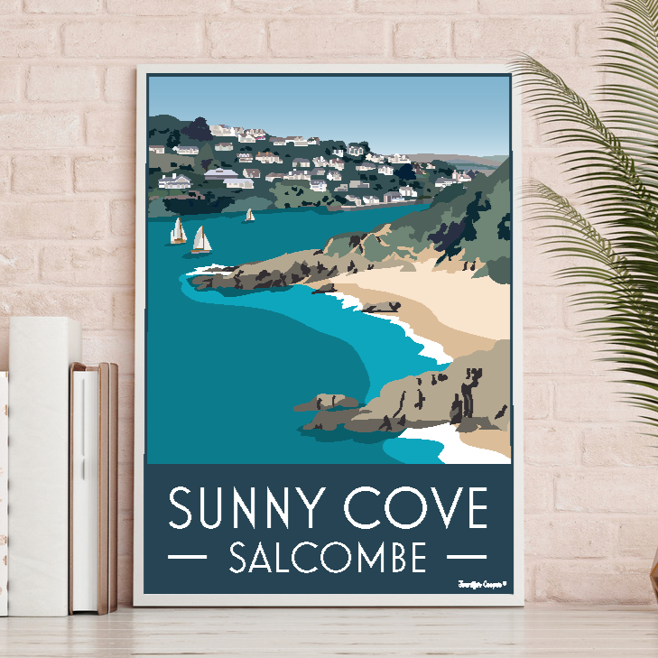 Sunny Cove and Salcombe