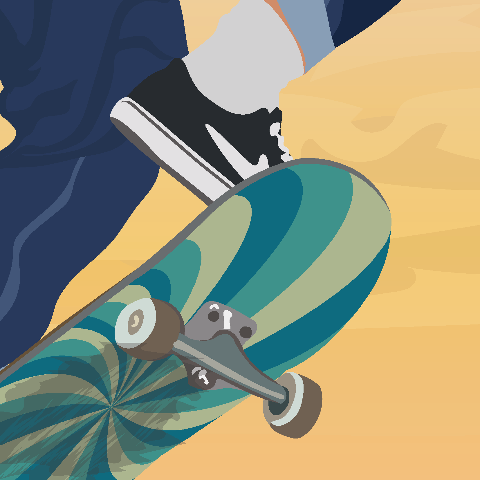 Carve Your Path, Ride Your Dreams - Skater