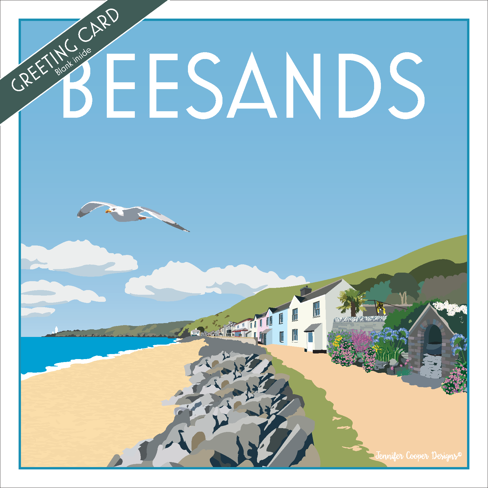 Beesands greeting cards (Pack of 5)