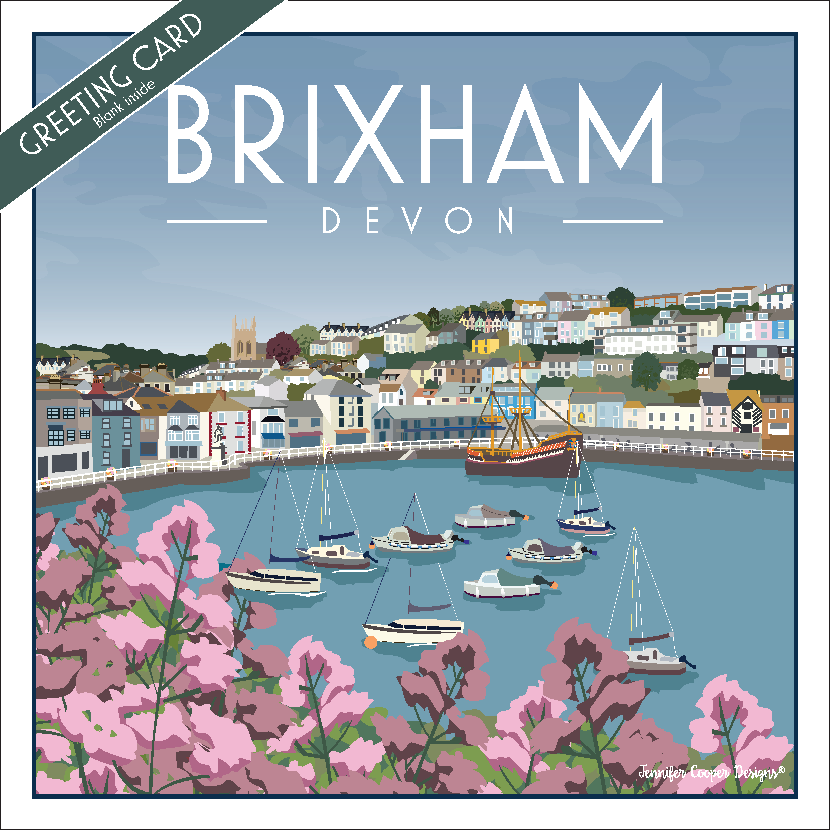 Brixham greeting cards (Pack of 5)