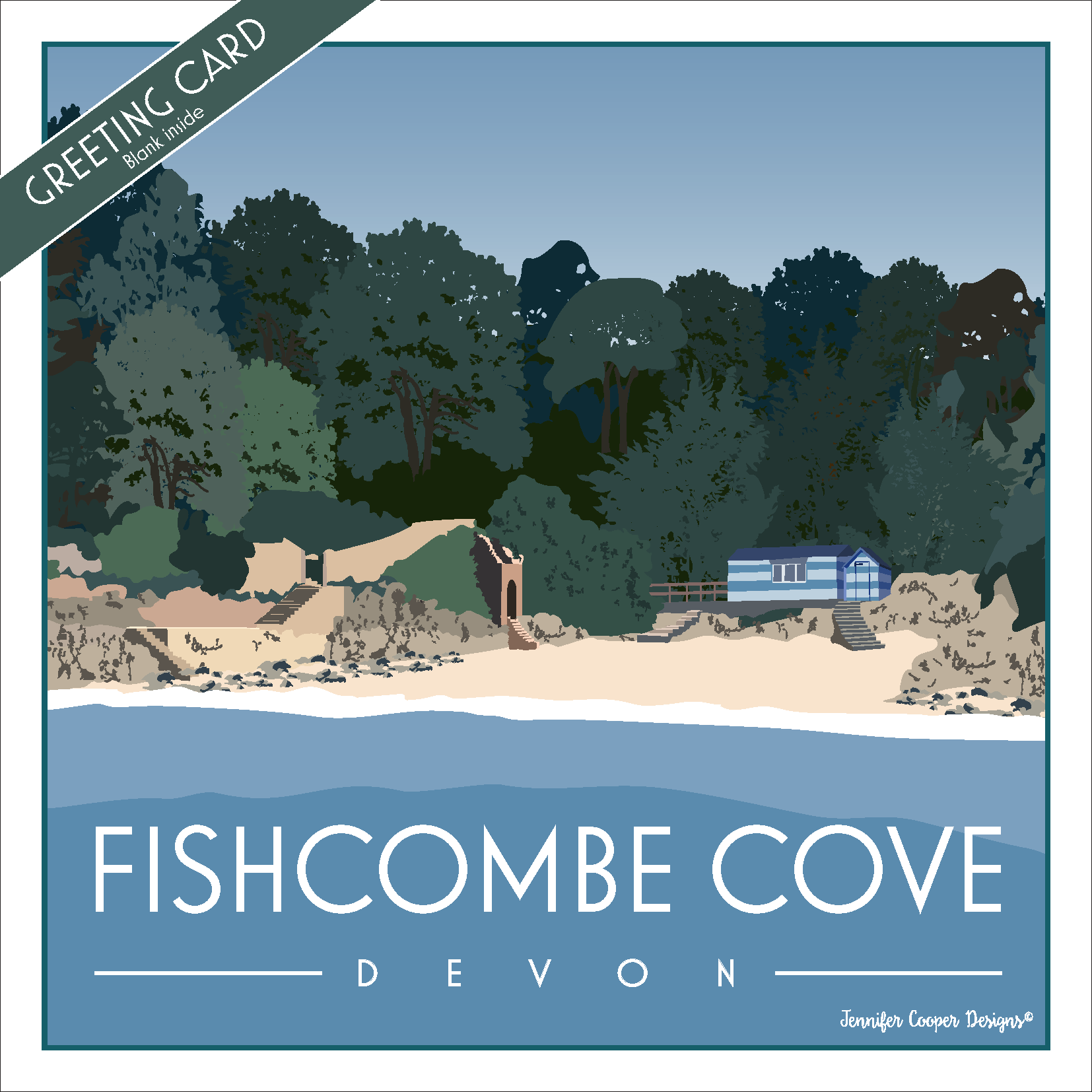 Fishcombe Cove greeting cards (Pack of 5)