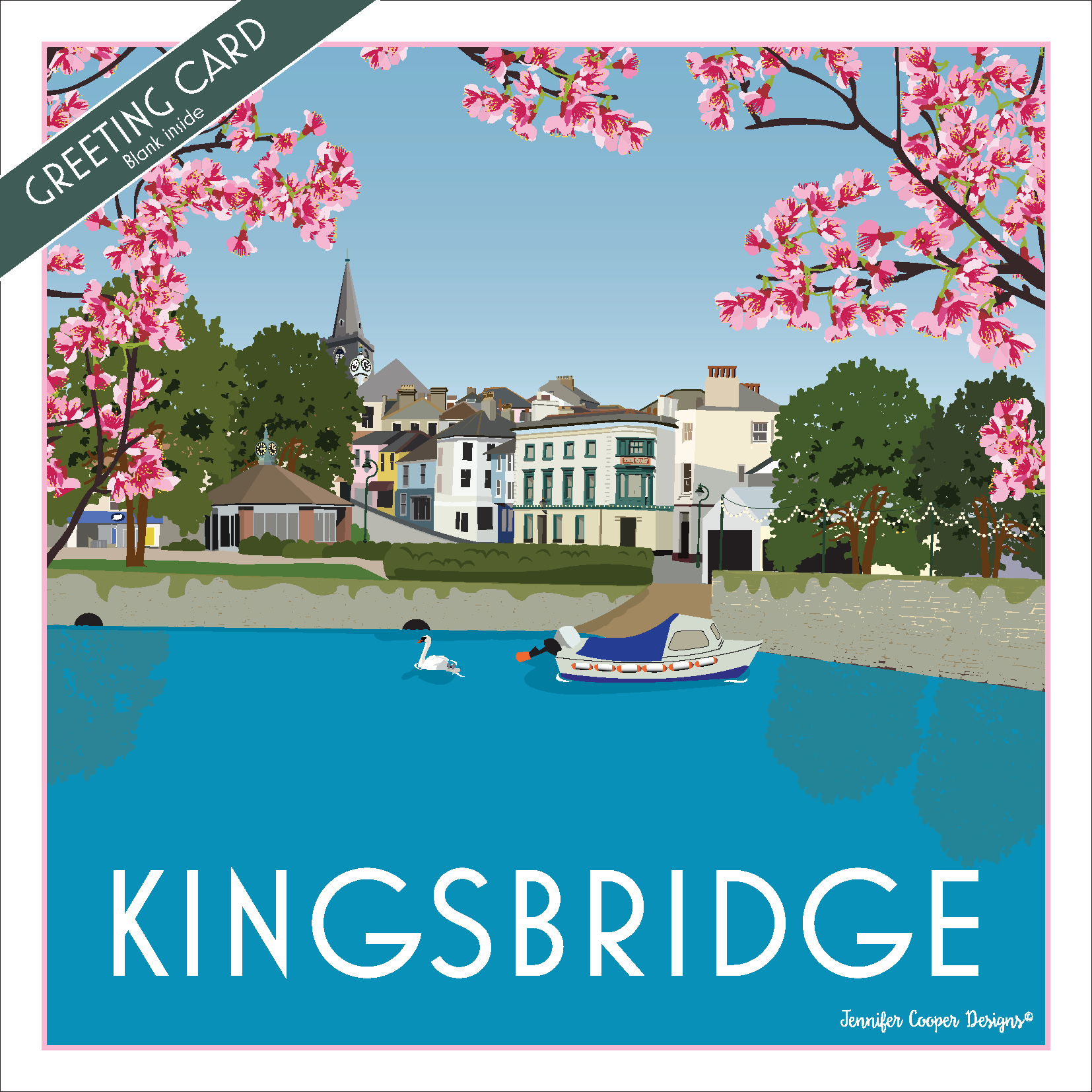 Kingsbridge greeting cards (Pack of 5)
