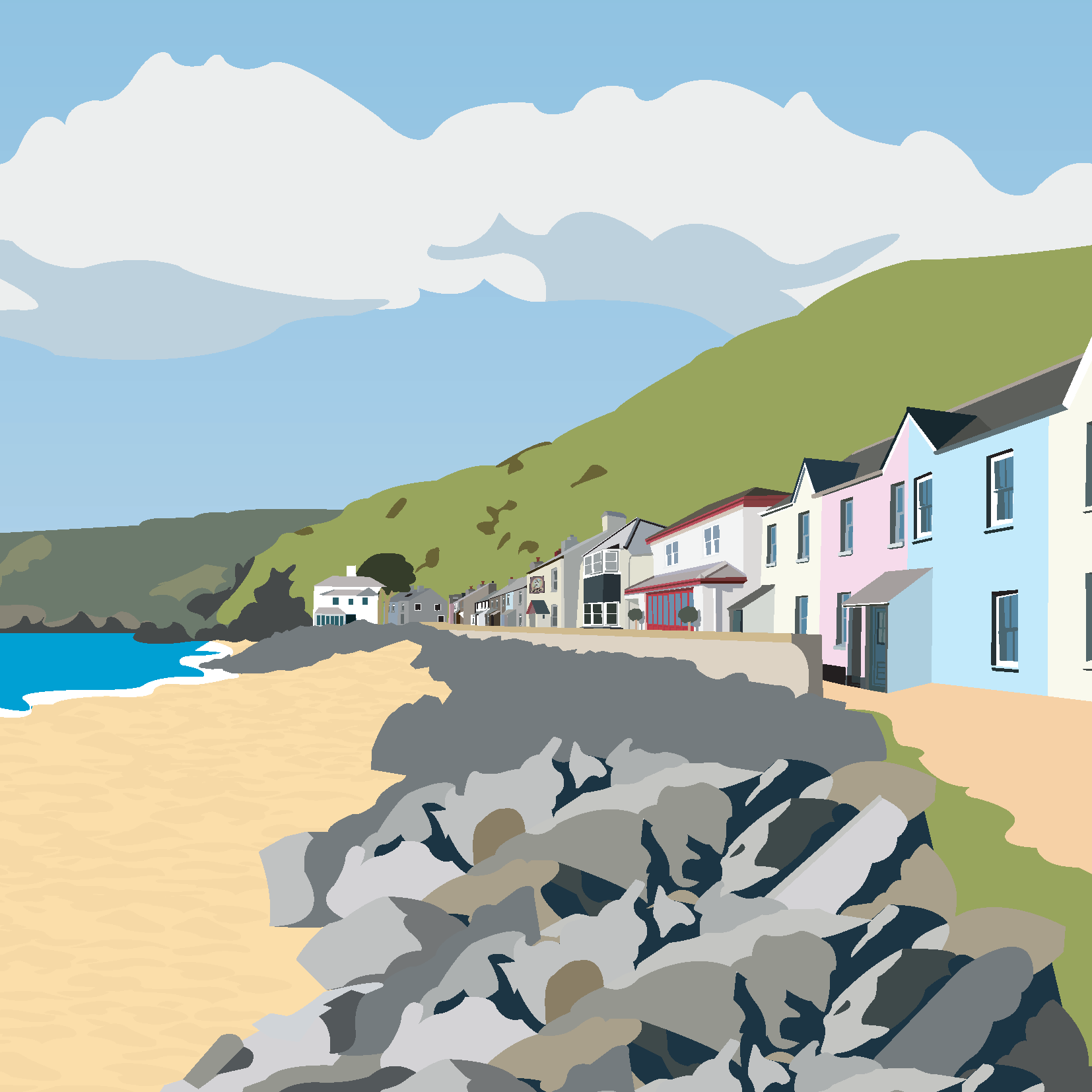 Beesands greeting cards (Pack of 5)