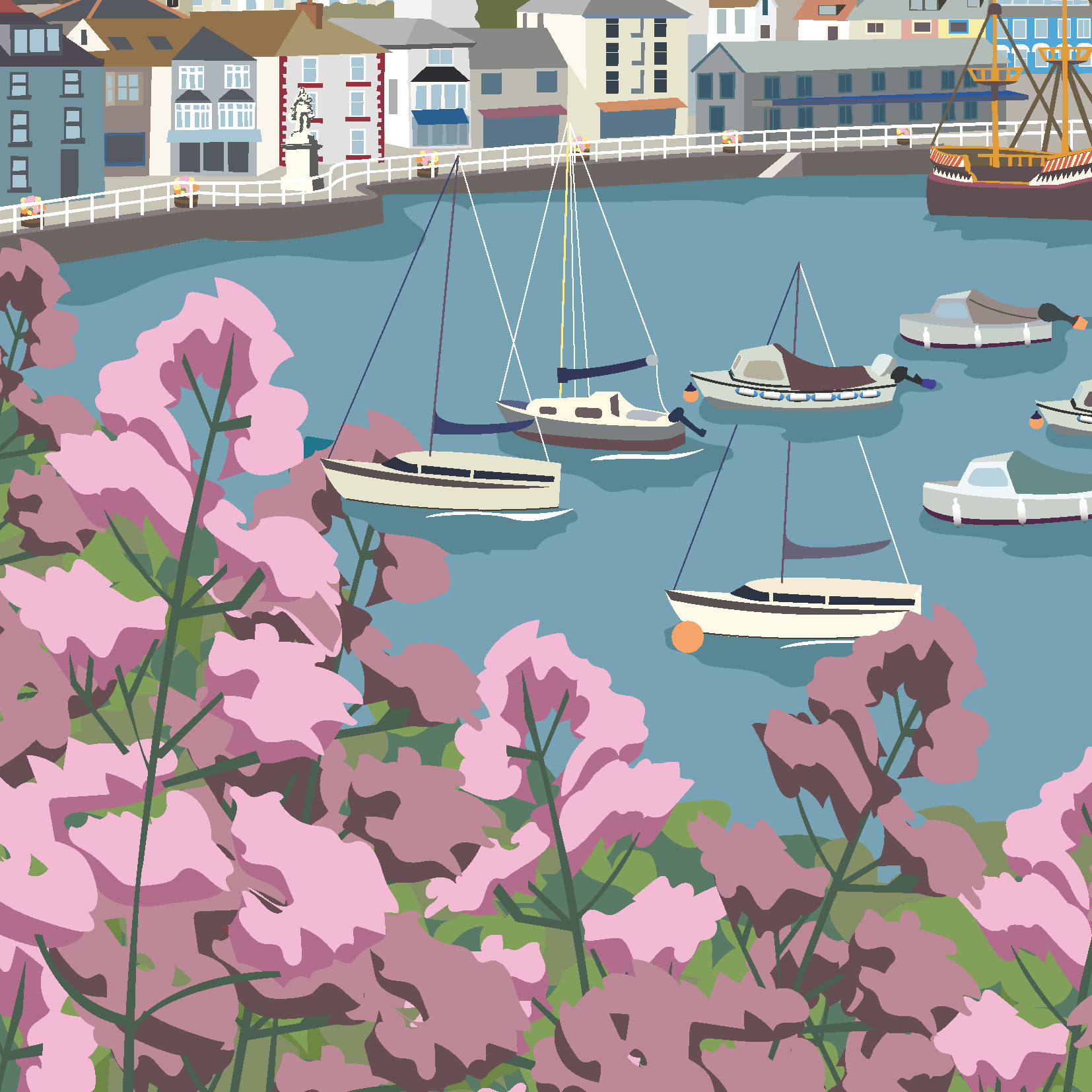 Brixham greeting cards (Pack of 5)
