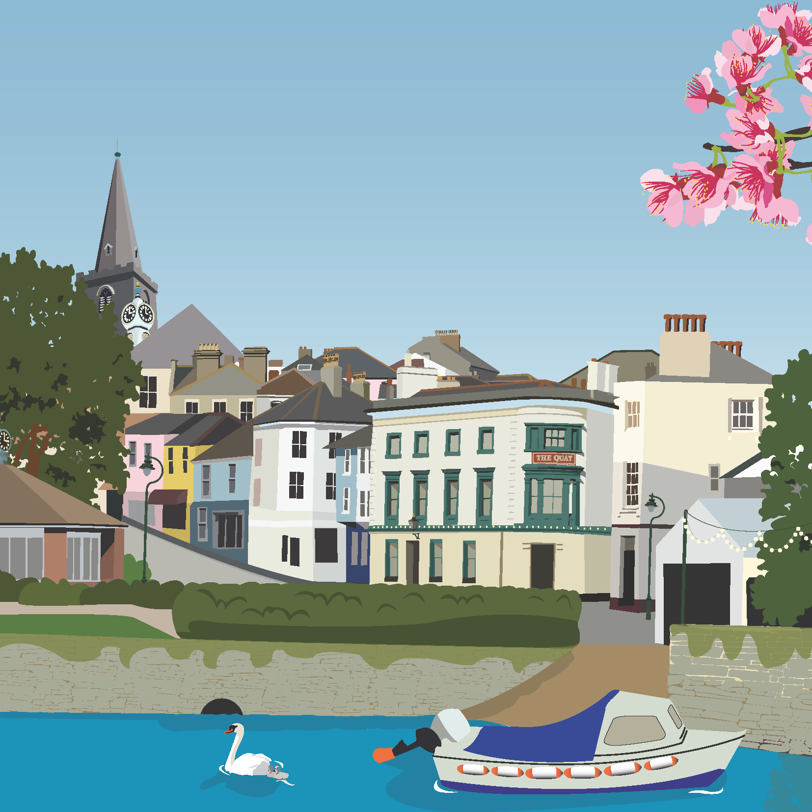 Kingsbridge greeting cards (Pack of 5)