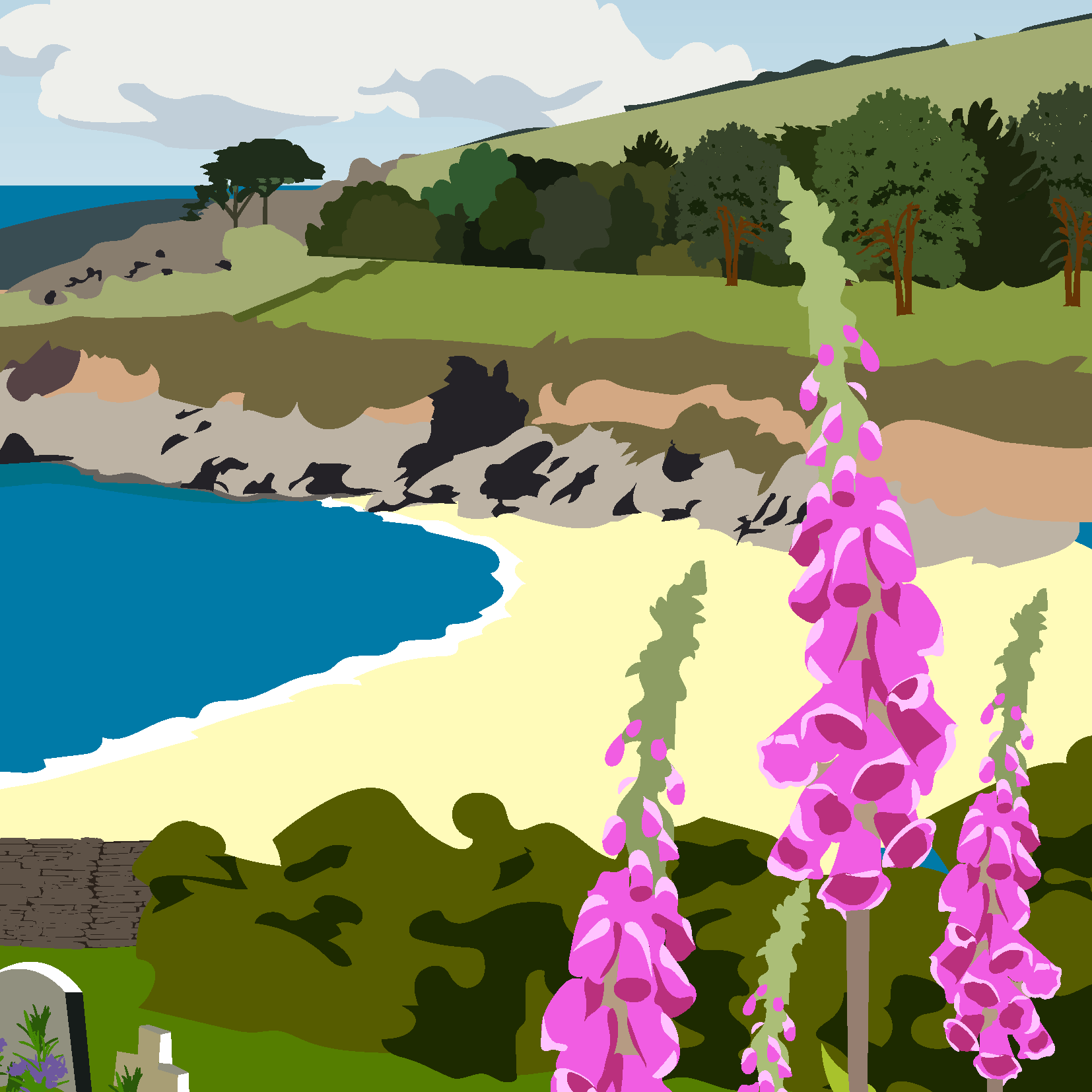 Wembury greeting cards (Pack of 5)