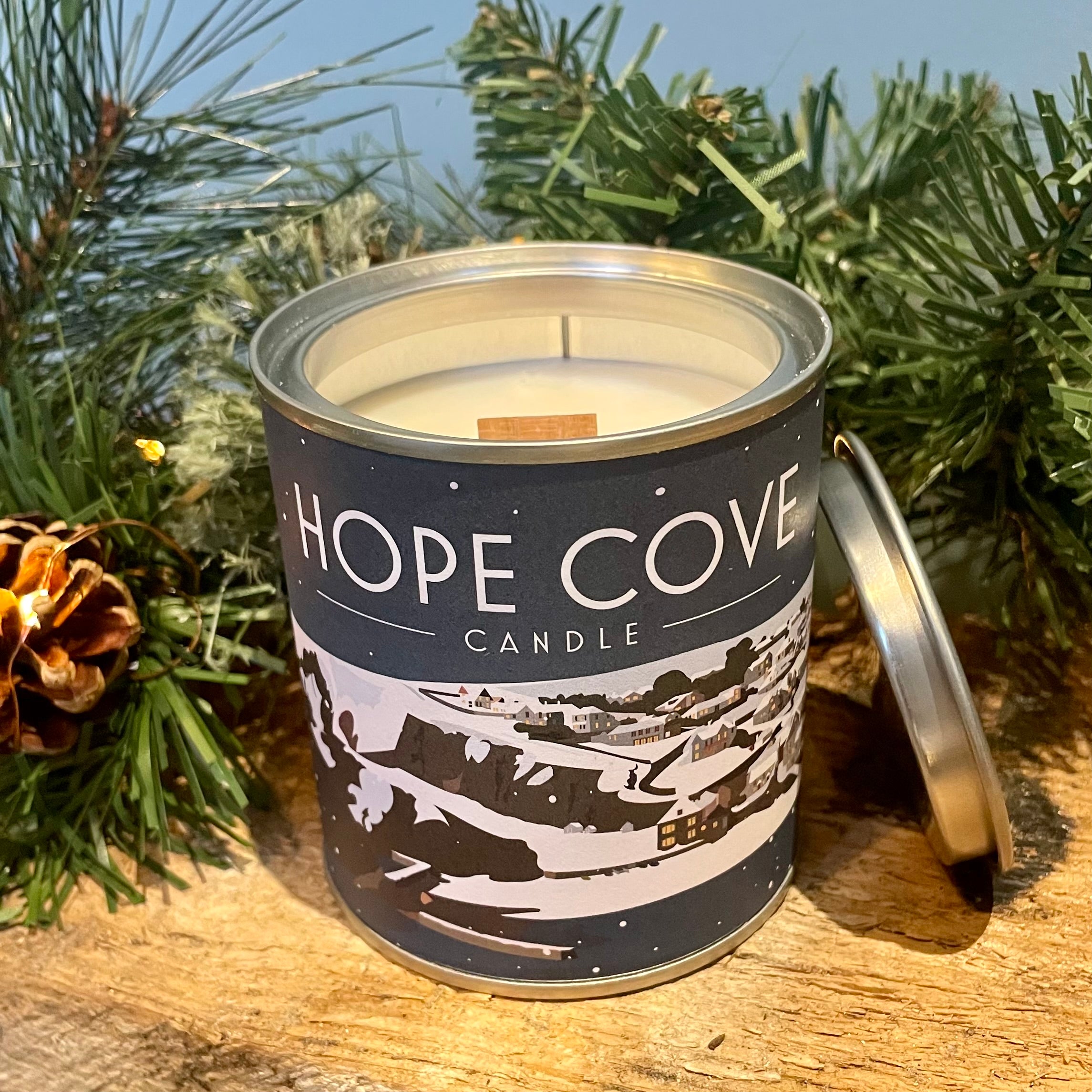 Hope Cove Christmas Candle