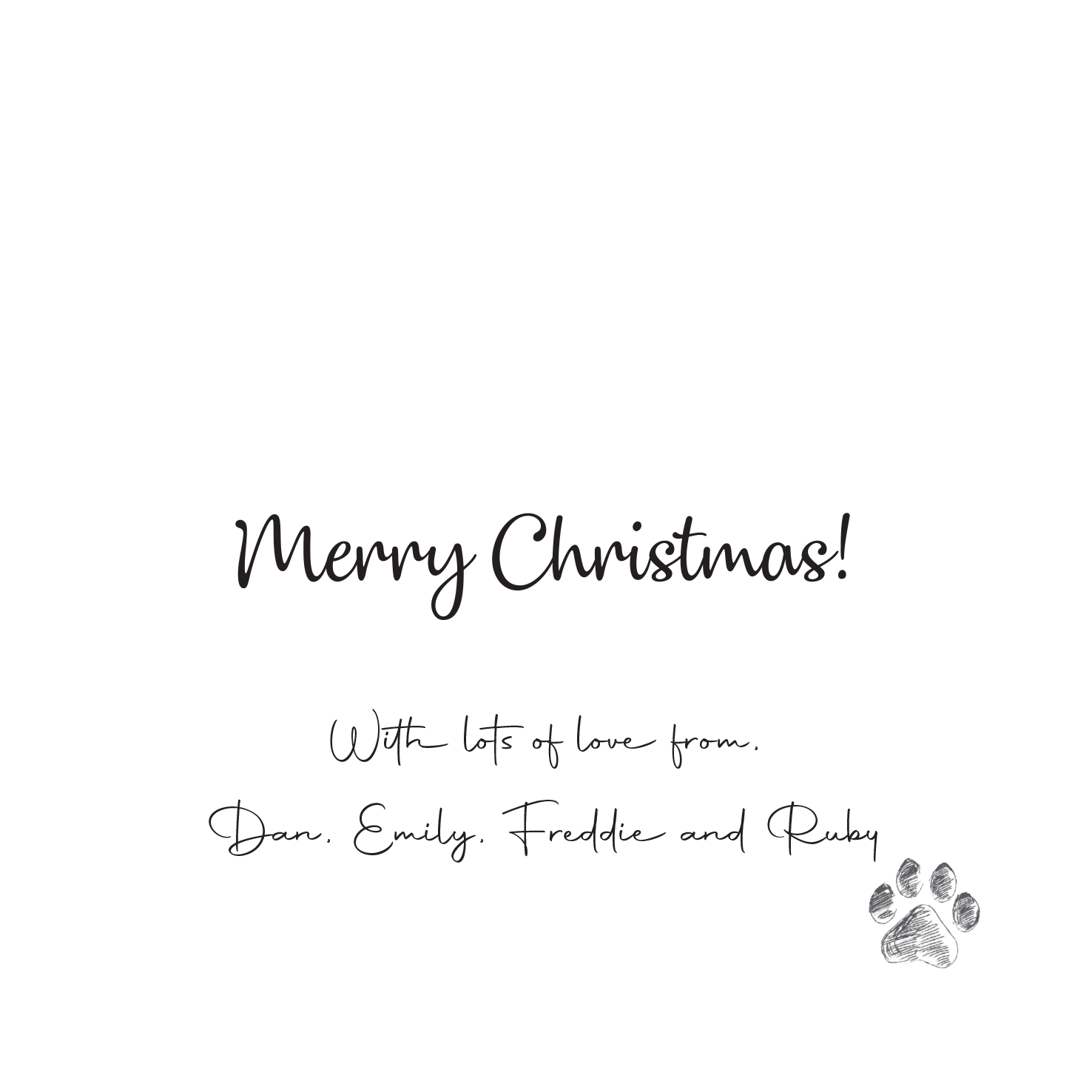 Pet Christmas cards