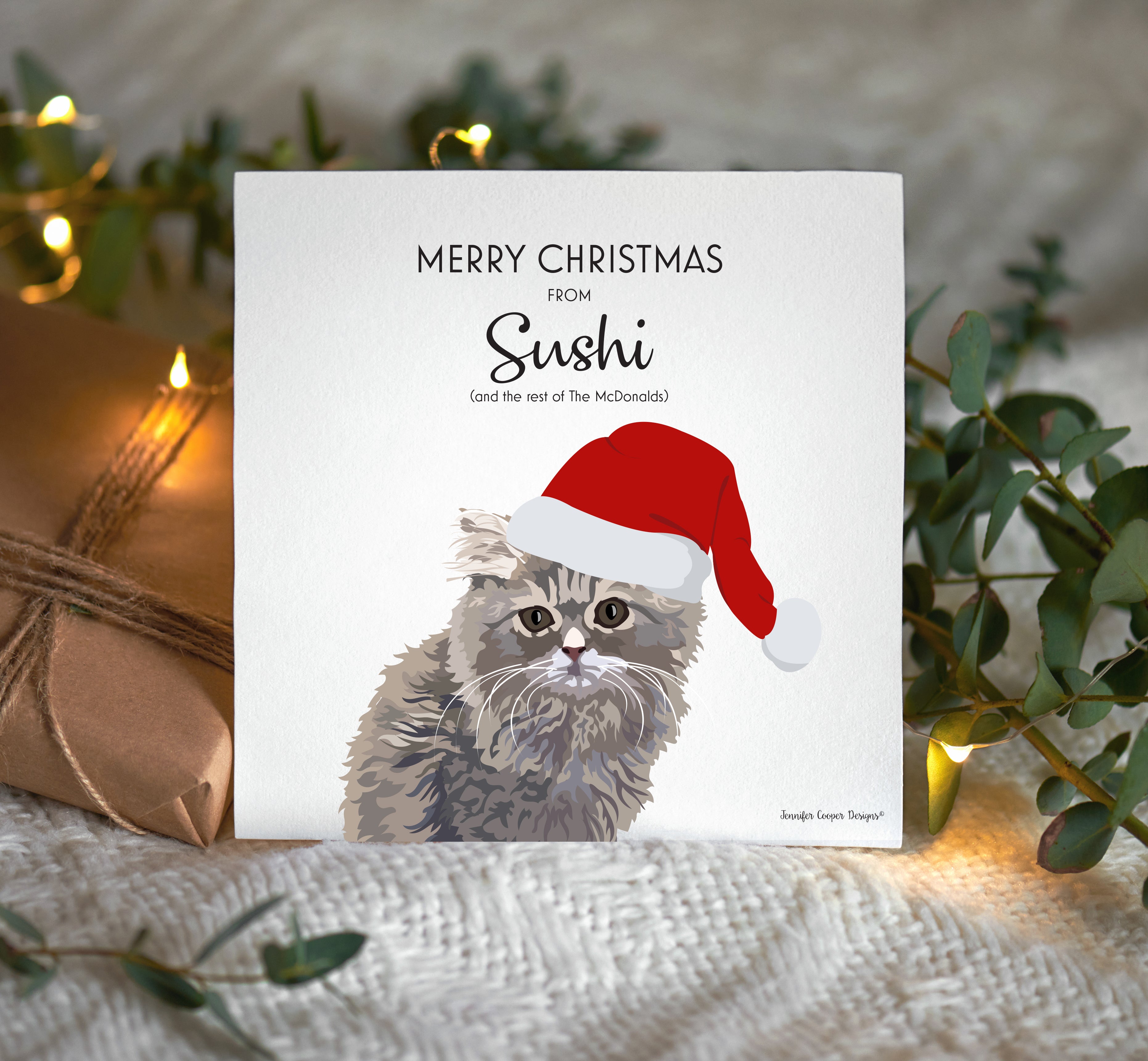Pet Christmas cards