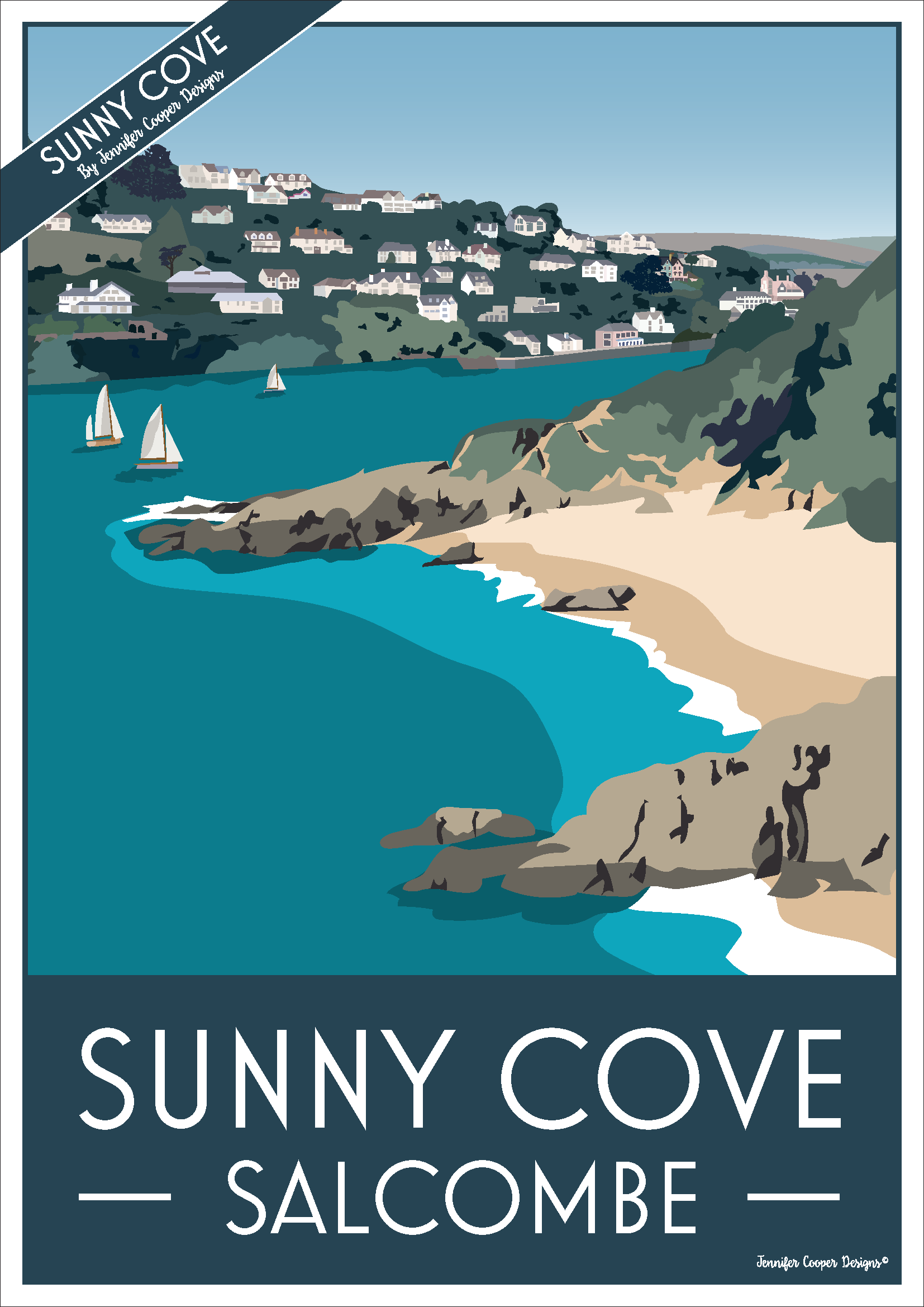 Sunny Cove and Salcombe