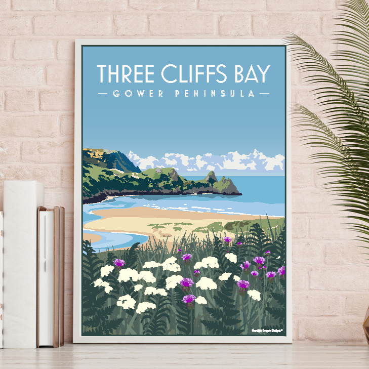 Three Cliffs Bay