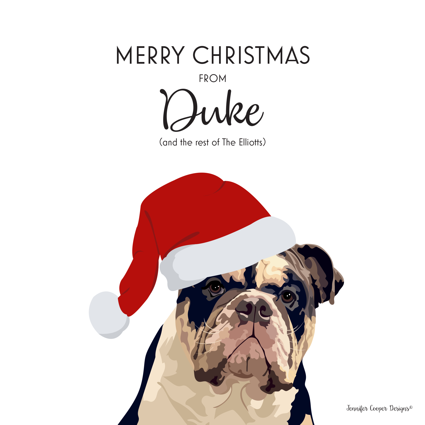 Pet Christmas cards
