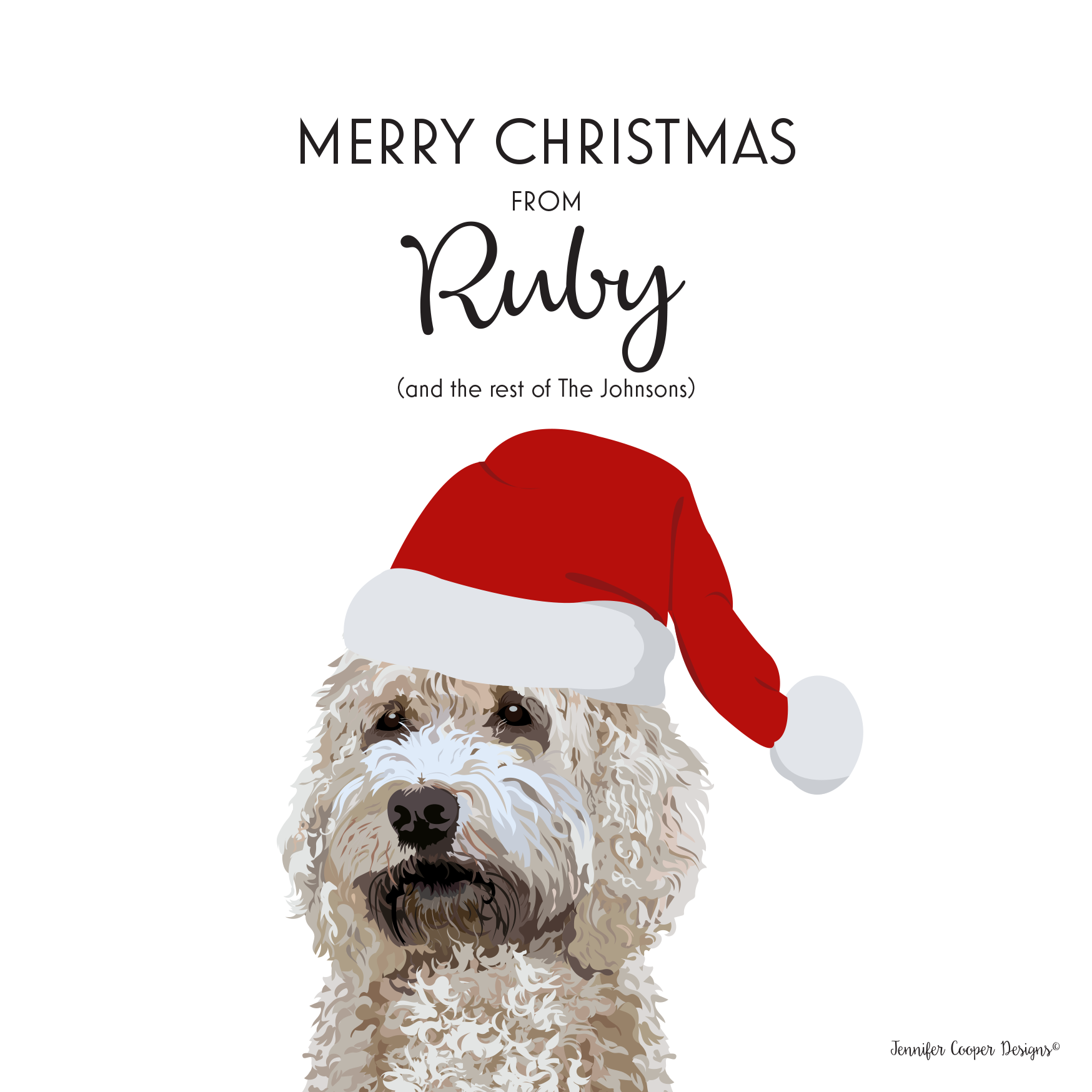 Pet Christmas cards